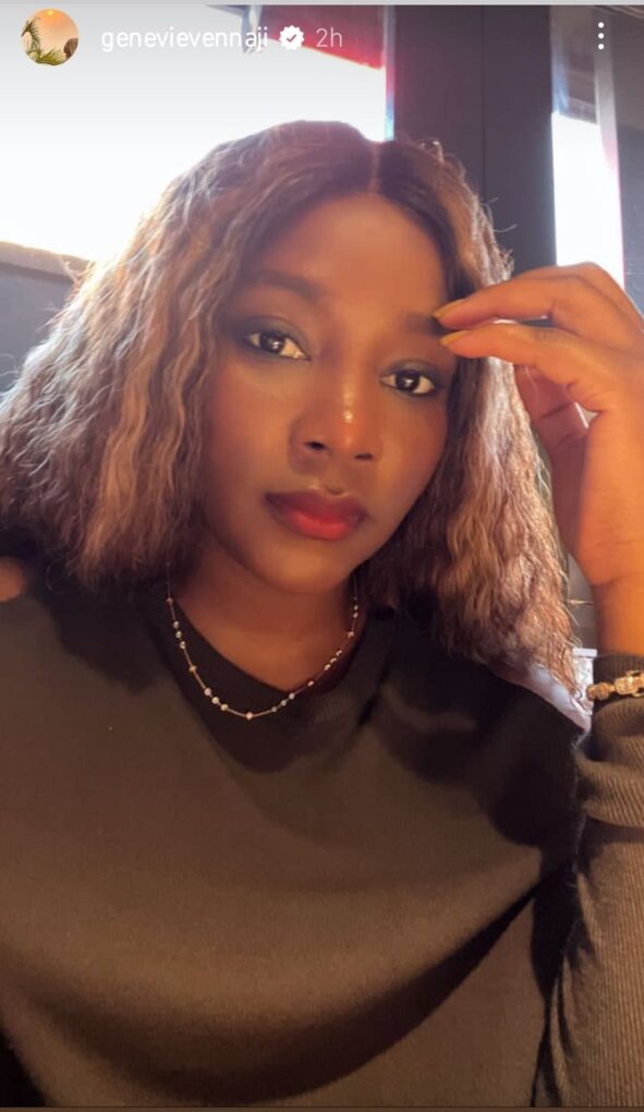 Genevieve Nnaji makes return to Instagram with adorable selfie 1 Genevieve Nnaji shares adorable sel