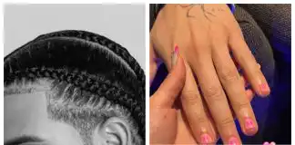 DRAKE RAISES EYEBROWS WITH BARBIE PINK MANICURE & FRESH BRAIDS