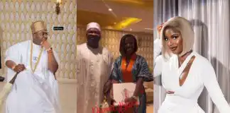 Netizens issue warnings as Hilda Baci storms Elegushi palace