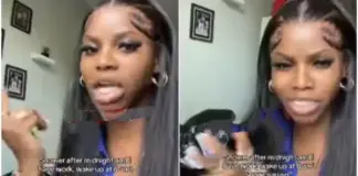 Why I never shower before going to work – Lady opens up (Video)