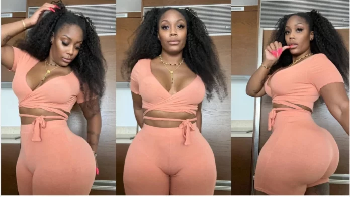 Massive Impression as Famous American Youtuber Taylor Shares Exotic looks