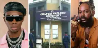 Blaqbonez apologises to Adekunle Gold for what happened at OAU 8 years ago