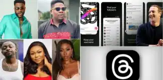Ebuka, Ruth Kadiri, Mr Macaroni, other Nigerian celebrities join new social media app, Threads