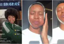 GWR: Nigerian lady diagnosed with long chin syndrome after completing 72-hour smile-a-thon contest (VIDEO)