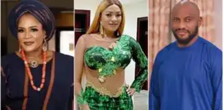 Mercy Aigbe’s husband’s 1st wife, Funsho sparks reactions over comment on May Edochie’s alleged court victory