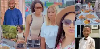 Yul Edochie absent as May celebrates last child, Zane’s birthday with kids and friends