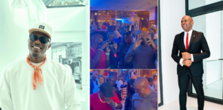 Moment Tony Elumelu stops DJ from playing ‘When money no dey’ at his event (Video)