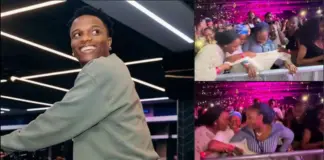 Drama as fans fight over Wizkid’s shirt during UK concert (Video)