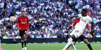 Spurs beat Man Utd to earn Postecoglou first win