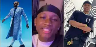 “This one fit worse pass him papa” – New video of 2face’s cute son, Nino gets people talking