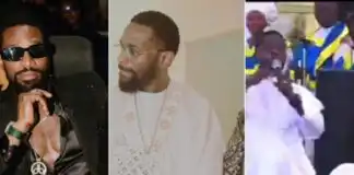 Lagos clergyman explains the mystery behind D’banj’s N2million cash gift to a woman (Video)
