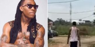 Singer Solidstar spotted roaming the streets barefoot (Video)