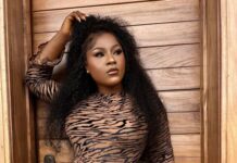 Nollywood Actress, Destiny Etiko Shares Beautiful Photos of Herself in a Bikini Outfit (video)