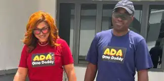 “Power couple” Mercy Aigbe stirs reactions as she reveals her current state with husband