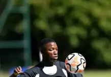 Photos of Caicedo Training At Cobham