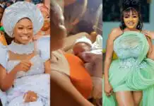 Tawa Ajisefinni, Funmi Awelewa melt Portable’s babymama, Ashabi’s heart with their surprise visit (Video)