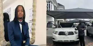 Yhemolee surprises father with car gift (Video)