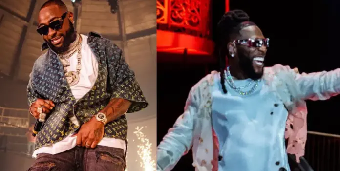 Davido and burna boy Davido and burna boy
