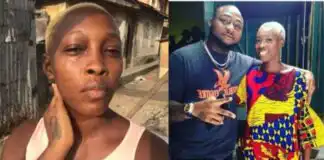Popular tribal mark model, Adetutu Alabi calls out Davido over debt