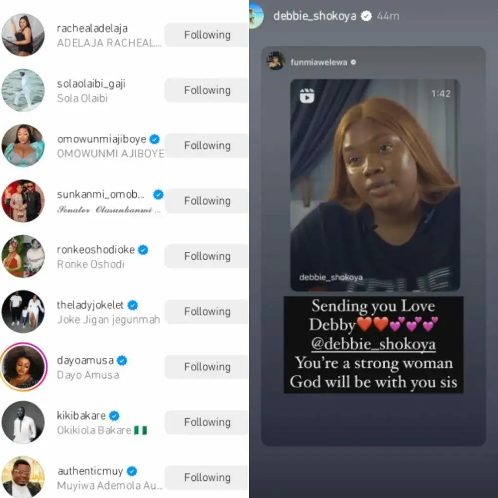 Debbie Shokoya receives support from colleagues over her pregnancy loss Kemi Filani blog