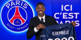 𝗢𝗙𝗙𝗜𝗖𝗜𝗔𝗟: Paris Saint Germain have signed Barcelona forward Ousmane Dembélé for €50.4M until 2028