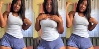 beautiful lady say with salty video (Watch)