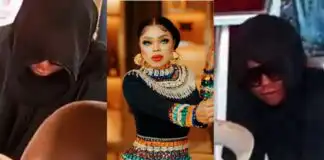 “It is shameful that he has to hide” Reactions trail Bobrisky’s odd appearance at his father’s burial (Video)