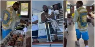 “God has blessed us” – Davido exclaims as he parties with DMW crew on luxurious yacht in Croatia