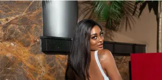 BBN Star, Uriel Stirs Reactions As She Shows Off Her Beauty In Crop Top And Leggings