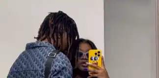 Mixed reactions as IG influencer Papaya Ex shares loved-up video of her lover grabbing her breast (Video)