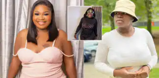 Olaide Oyedeji sparks outrage over revealing outfit to Nkechi Blessing’s event