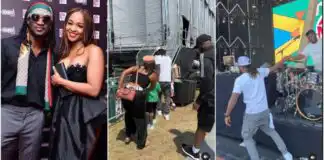 Paul Okoye links up with ex-wife, Anita as they take kids to singer’s concert rehearsal