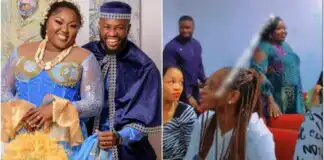 Congratulations pour in as fans sight Stan Nze’s wife, Blessing Obasi’s growing baby bump