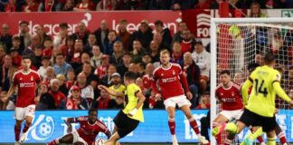 Nottingham forest 1 v 1 Burnley: Hudson-Odoi stunner earns Forest draw against Burnley