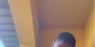 Female student shales her assets in front of her hostel for onlookers (Video)