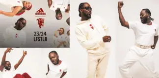 Jubilations as Manchester United unveils Adekunle Gold as the face of their new fashion collection