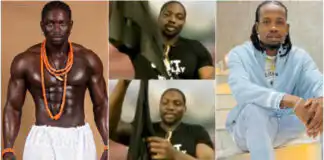 “My singlet got to national TV before you” – VeryDarkman carpets Yhemolee on live broadcast (Video)