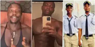 TikToker, Verydarkman reacts as Happie Boys threatens him with his unclad materials