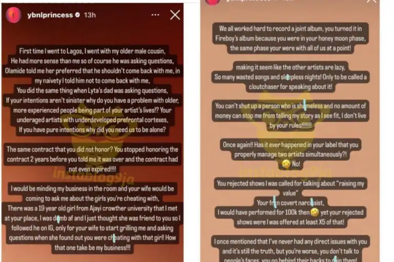 Olamide never harassed me sexually or assaulted me Temmie Ovwasa