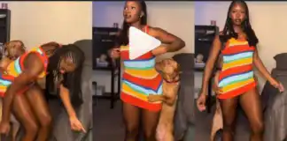 “This is so emotionally” lady dances a slow dance with her dog as video turn round and Goes viral