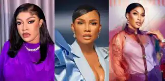 Angela Okorie raises eyebrows as she praises Iyabo Ojo, Tonto Dikeh after messy fight over Naira Marley