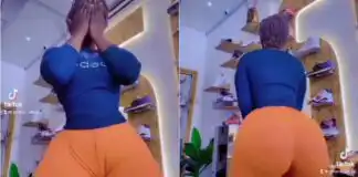 Slay queen shakes social media with her massive curves while also flaunting her cameltow.