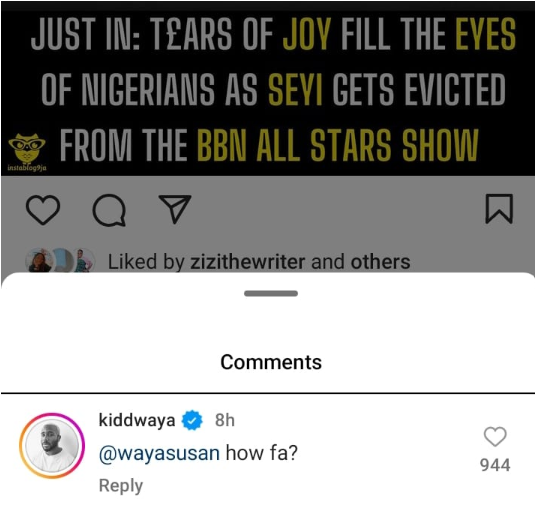 comment
