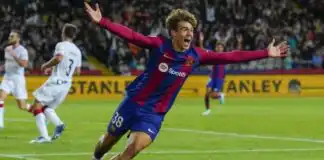 Guiu, 17, gets winner 33 seconds into Barca debut