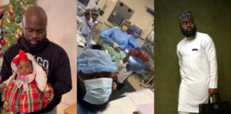 “We can’t wait to see you grow” Lasisi Elenu pens emotional note to his one year old daughter