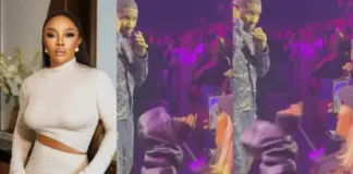 Toke Makinwa loses her home training