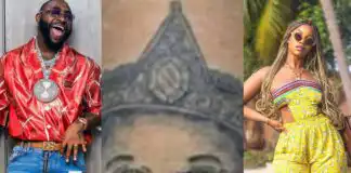 “The irony” Davido reacts to Tacha pledging support for Phyna while rocking his tattoo