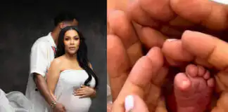 Maria Chike and boyfriend, Kelvin welcome baby boy