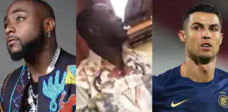 “The highest man in the world, Ronaldo, is following him” Davido’s biggest fan reveals why he’s the greatest of all time