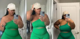 Upcoming model Jessica flaunts